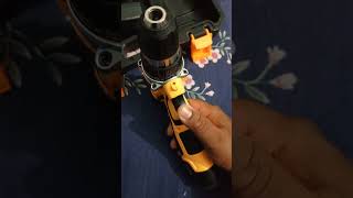 My new cordless drill machine two batteries and charging system cordlessdrill diyprojects [upl. by Aciamaj]