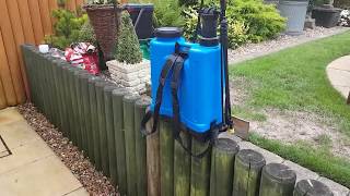 How to Deep Clean Yellow Flagstones  Getting that Concrete Patio Super Clean [upl. by Jopa815]