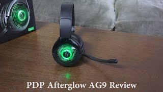 PDP Afterglow AG9 Xbox One Gaming headset Review [upl. by Itteb]