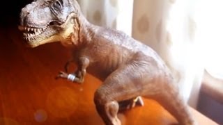 Jurassic Park Papo T rex Brown Review [upl. by Aner]