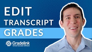 Edit Transcript Grades [upl. by Malvia]