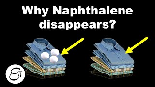 Why do Naphthalene Balls disappear with time without leaving any solid  for Class 9 in HINDI [upl. by Lonergan]