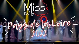 Élection de Miss 1517 Pays de la Loire 2022 [upl. by Siramay715]