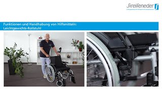 Rollstuhl – Funktionen und Handhabung von Hilfsmitteln [upl. by Godric609]