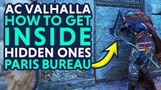 How To Get Inside The Hidden Ones’ Lutetia Bureau  Assassin’s Creed Valhalla Siege of Paris DLC [upl. by Jentoft179]