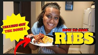 FALL OFF THE BONE RIBS l BOIL amp BAKE RECIPE [upl. by Yrram]