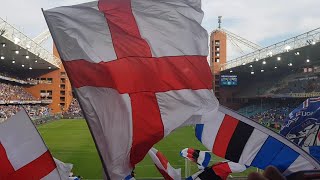 GRADINATA NORD SAMPDORIA CONTRO IL BARI 🔵⚪🔴⚫⚪🔵 Sampdoria 00 Bari [upl. by Betthezul]