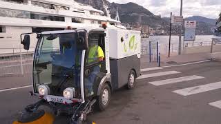 Dzero2 Zero CO2 Emissions Electric Road Sweeper  Dulevo India [upl. by Bev496]