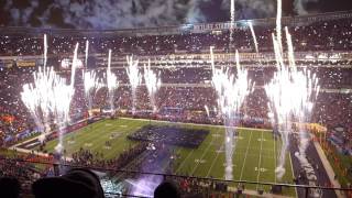 Super Bowl XLVIII 48 intro to the Pepsi Halftime Show with Bruno Mars [upl. by Bullivant678]