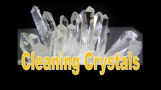 HOW TO  Cleaning Crystals  Liz Kreate [upl. by Eniron]