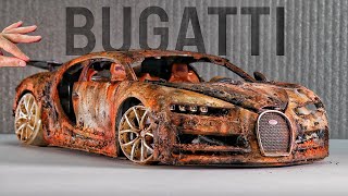 Restoration of a VERY FAST Hypercar  Restoration Abandoned Bugatti Chiron [upl. by Nigle]