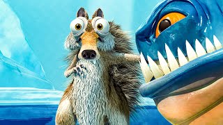 Scrat vs Piranhas Fight Scene  ICE AGE 2 2006 Movie Clip [upl. by Becki393]