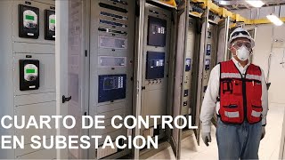 v31 Proteccion Control y Medicion en el Cuarto de Control de una Subestacion [upl. by Sallad665]