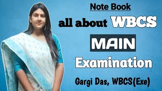 WBCS MAIN Exam  all about WBCS  Gargi Das  WBCS Exe [upl. by Recneps895]