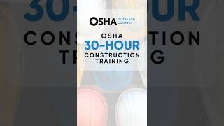 OSAH Certified  OSHA 30Hour Training  Safety Training  Workplace Safety  Career Safe Training [upl. by Ymaral568]