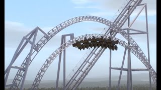 Hyperia off ride footage  Thorpe Park New For 2024 Mack Rides Hyper Coaster  NoLimits 2 Recreation [upl. by January671]