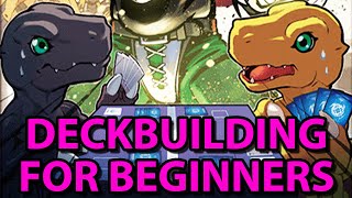 Digimon TCG Beginners Deck Building Guide Deck types too [upl. by Redlac]