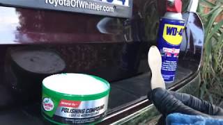 How to Remove Tree Sap from Car Paint [upl. by Aillil]