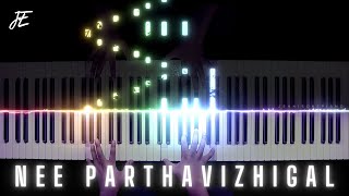 3 Nee Paartha Vizhigal  Piano Cover  Anirudh Ravinchander  Jennisons Piano  Tamil BGM Ringtone [upl. by Airotciv]