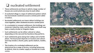 GEOGRAPHY 12TH STANDARD  LHUMAN SETTLEMENTS PART 3 [upl. by Weiss559]