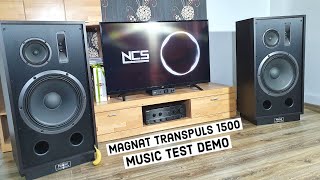 Magnat Transpuls 1500 speakers Music Test demo [upl. by Nada]