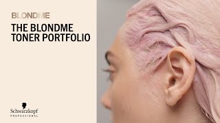 Get to know The BLONDME Toner Portfolio [upl. by Whiney553]