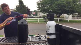 Pressurized Jerry Can  shower test [upl. by Welford492]