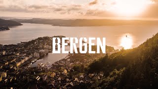 This is Bergen Norway  A European City of Culture [upl. by Nnylyaj]