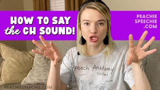 HOW TO SAY “SH” amp “CH” SPEECH SOUNDS At Home Speech Therapy Exercises amp The Speech Scoop Hand Cues [upl. by Aelak305]