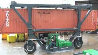 Combilift 3 Wheel Straddle Carrier [upl. by Strawn86]