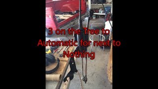 3 on the tree Steering Column Conversion to Automatic  68 GMC [upl. by Nellda]