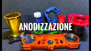 Anodizzazione alluminio [upl. by Aiouqahs]