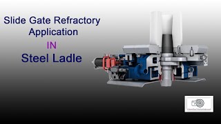 Slide Gate Refractory Application in steel ladle [upl. by Neomah965]