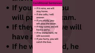 Conditional Sentences in English firstconditional [upl. by Radman]