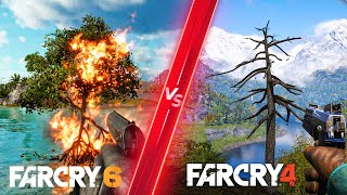 Far Cry 6 vs Far Cry 4  Direct Comparison Attention to Detail amp Graphics PC ULTRA 4K [upl. by Adnarem]