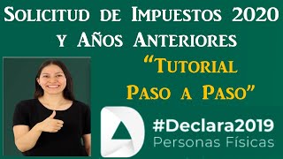 Como Solicitar la Devolución de Impuestos 2023 y Años anterioresFormato Electrónico de Devoluciones [upl. by Dodd]