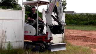 Takeuchi Australia Excavator TB216 Highlights [upl. by Grath]