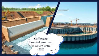 Cofferdams Essential Structures for Water Control in Construction 2025 [upl. by Hsina]