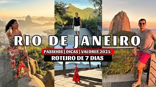 O QUE FAZER NO RIO DE JANEIRO 2024  ROTEIRO DE 7 DIAS COM PREÇO  MELHORES PASSEIOS RESTAURANTE [upl. by Connelly314]