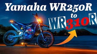 Heavily Modified Yamaha WR250R 310R Walkaround amp Startup [upl. by Thibaut]