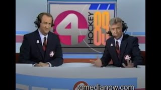 WCCO Coverage of the 1989 State High School Hockey Tournament [upl. by Latvina]