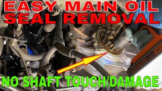 How to Remove Oil Seals without Damage or Puller Tool [upl. by Johppah]