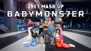 KPOP IN PUBLIC  ONE TAKE  BABYMONSTER  2NE1 Mash Up Dance cover By Bombinate from Taiwan [upl. by Goodden]