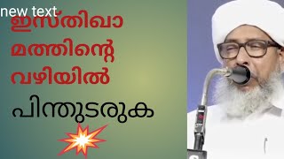 ഇസ്തിഖാമത്തിന്റെ വഴിയിൽ പിന്തുടരുക perod usthad speech  suhail zaini official [upl. by Ana]