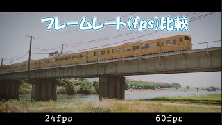 フレームレートテスト 24fpsと60fps比較やシャッタースピードの違い 4kダウンコンバートは綺麗なのかを確かめてみた。 [upl. by Duffy736]