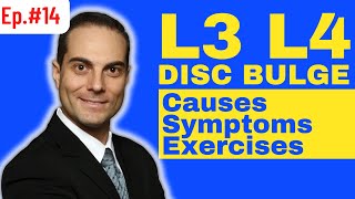 Ep14 L3L4 Disc Herniation Causes Symptoms Treatment amp Exercises  Dr Walter Salubro [upl. by Ardy485]