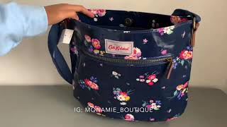 REVIEW Cath Kidston Crossbody Bag Busby Bunch Navy 859844 [upl. by Oreste]