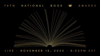 74th Annual National Book Awards Ceremony  Full Event [upl. by Burke]