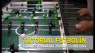 TUTORIAL FUTBOLÍN CLAVES PARA MEJORAR TU MEDIA [upl. by Stevens297]