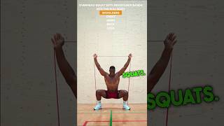 Overhead Squats  Resistance Bands Exercises [upl. by Zavras]